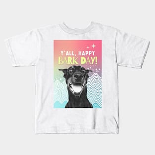 Happy Bark Day Kids T-Shirt